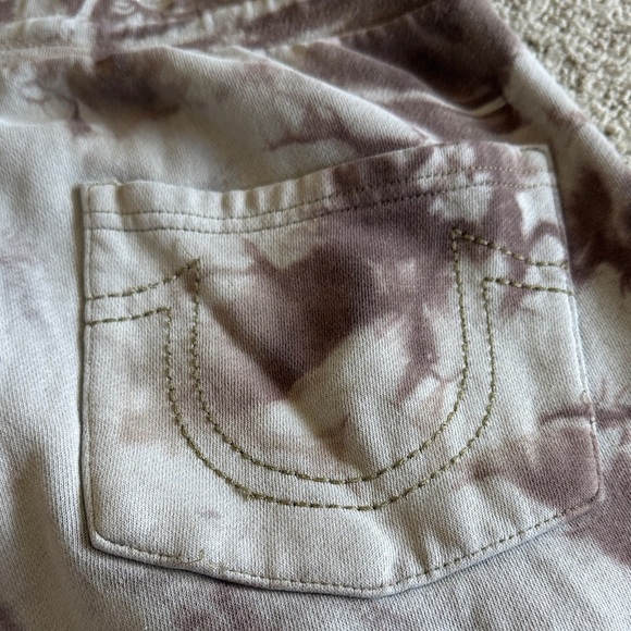 True Religion Beige and Brown Tie-Dye Joggers - Picture 5 of 6
